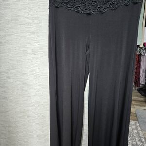 Maurices Black Wide Leg Pants